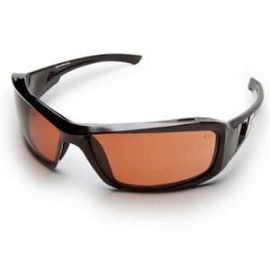 Edge XB115 Black Copper Driving Lens Brazeau Safety Glasses