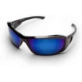 Edge XB118 Black Blue Mirror Lens  Brazeau Safety Glasses