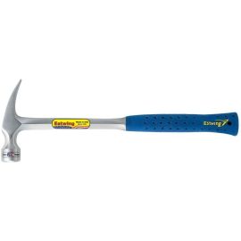 Estwing E6-19S Ultra Series Hammer - 19 oz Rip Claw Framer with Smooth Face & Shock Reduction Grip