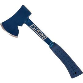 Estwing E6-25A 14-inch Campers Axe with Blue Shock Reduction Grip | Dynamite Tool