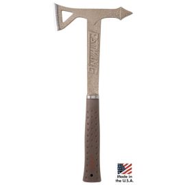 Estwing ETTA Black Eagle Desert Camo Tomahawk Axe with Shock Reduction Grip side view
