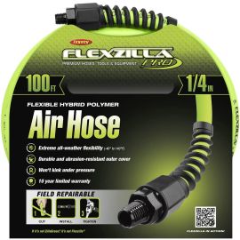 Legacy HFZP14100YW2 Flexzilla® - 1/4" x 100' Pro Polymer Air Hose | Dynamite Tool