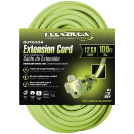 Legacy FZ512835 Flexzilla 100-ft Extension Cord 12/3 AWG | Dynamite Tool