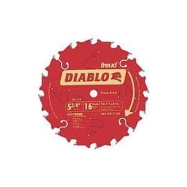 FREUD D0516X Diablo 5-3/8-Inch 16 Tooth ATB Fast Cutting Cordless Trim Saw Blade