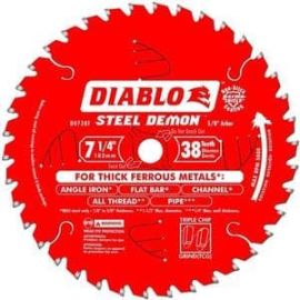 Freud D0738f Diablo 7-1/4-Inch X 38t Ferrous Saw Blade