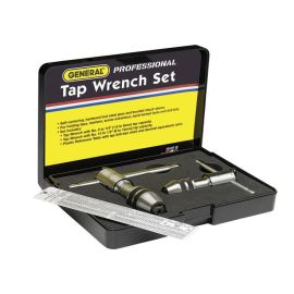General Tools 165 Two-piece Ratchet Tap Wrench Set