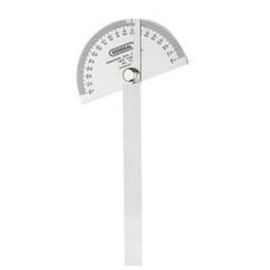 General Tools 18 Round Head Stainless Steel Pivoting Arm Protractor