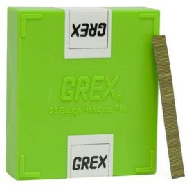 Grex P6/10L 23 Gauge 3/8-Inch Length Headless Pins (10,000 per box) | Dynamite Tool