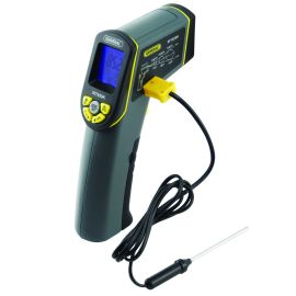 General Tools IRT659K 12:1 Wide-Range Infrared Thermometer with "K" Port and Adjustable Emissivity 
