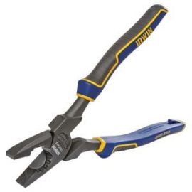 Irwin 1902415 9-1/2 In. High Leverage Lineman's Pliers w/Fish Tape Puller