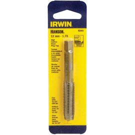Irwin 8344ZR Hanson 12 mm 1.75 Metric Plug Tap 