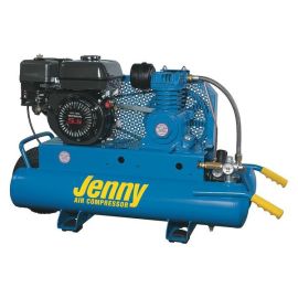 Jenny C6HGA-8P Gas Air Compressor, 8 gal. Tank, 6.5 HP Honda