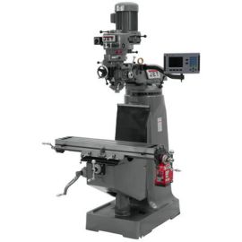 JET 690072 JTM-2 Mill With 3-Axis ACU-RITE 200S DRO (Quill) With X-Axis Powerfeed