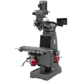 JET 691192 JTM-1 Mill With 3-Axis Newall DP700 DRO (Quill) With X and Y-Axis Powerfeeds