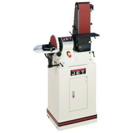 Jet 708597K Model JSG-96CS 6 in. x 48 in. Belt / 9 in. Disc Sander with Closed Stand