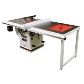 JET 708678PK 3HP 1PH Deluxe Xacta Saw w 50" Rip with Downdraft Table and Leg Set