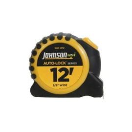 Johnson Level 1804-0012 12-Foot x 5/8-Inch Auto-Lock Tape