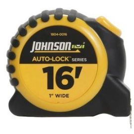 Johnson Level 1804-0016 16 ft. x 1 in. Auto-Lock Tape