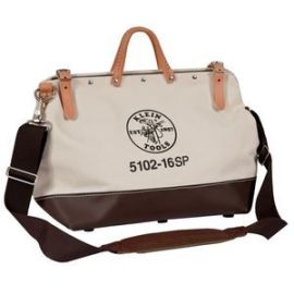 Klein 5102-16SP 16-inch (406 mm) Deluxe Canvas Tool Bag