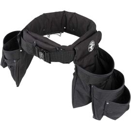 Klein 5709L Electrician's Padded Tool Belt/Pouch Combo, 11-Pocket, 4-Piece, Large