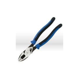 Klein J2000-9NECRTP High-Leverage Side-Cutting Pliers-Connector Crimping and Fish Tape Pulling