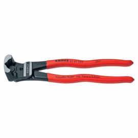 Knipex 6101200 Bolt End Cutting Nipper High Lever Transmission Black Plastic Coated 8 In
