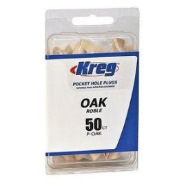 Kreg P-OAK Oak Wooden Plugs 50 Pack