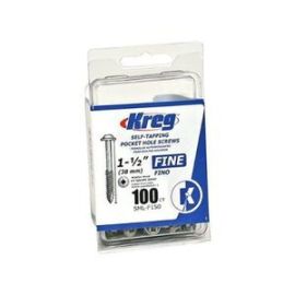 Kreg SML-F150-100, Kreg 1-1/2-Inch #7 Maxi-Lock Fine Thread (100 Pack)