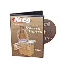 Kreg V06-DVD Pocket Hole Joinery, Building a Router Table DVD