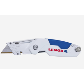 Lenox LXHT10601 3-Blade Folding Utility Knife with On Tool Blade Storage
