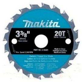 Makita A-95021 3-3/8"  20T Tungsten Carbide Tipped Saw Blade