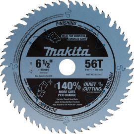 Makita B-57342 Cordless Plunge Saw Blade 6‑1/2-in. 56T Carbide‑Tipped 