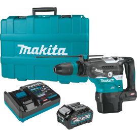Makita GRH05M1 40V max XGT® Brushless 1‑9/16" AVT® Rotary Hammer Kit, accepts SDS‑MAX bits, AFT®, AWS® Capable (4.0Ah)