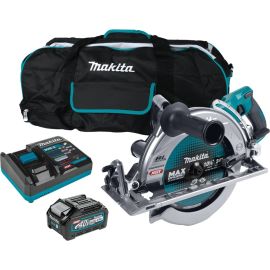 Makita GSR02M1 40V max XGT® Brushless Cordless Rear Handle 10‑1/4" Circular Saw Kit, AWS® Capable, 4.0Ah | Dynamite Tool