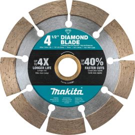 Makita A-94683, 4-1/2-Inch Segmented Rim Diamond Masonry Blade