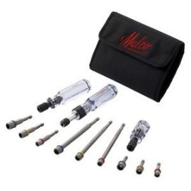 Malco CONNEXT5 Ratcheting Style Handle - 12 Piece Magnetic Hex Hand Driver Kit