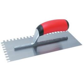 Marshalltown 15672 Notched Trowel with Soft Grip Handle