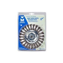 Mercer 186530 Knot Wire Wheels - Standard Twist for Right Angle Grinders
