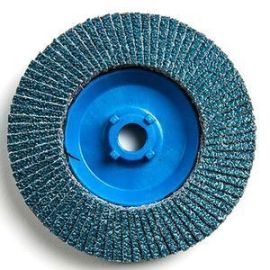 Champion Cutting Tool 262T120 TYPE 27 ZIRCONIA TRIMMABLE 5/8″-11 FLAP DISCS (Box of 25)
