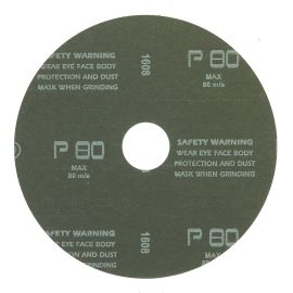 Champion Cutting Tools 302080 5 x 7/8 80 Grit Aluminum Oxide Resin Fiber Discs 25-pack