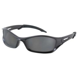 MCR Safety TB112AFZ Safety Eyewear, Graphite frame, Gray Polarized anti-fog lens.