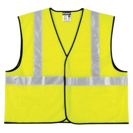 MCR Safety VCL2SL Safety Vest, Lime, Class 2, Reflective