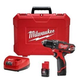 Milwaukee 2407-22 M12 3/8 In. Drill/Driver Kit