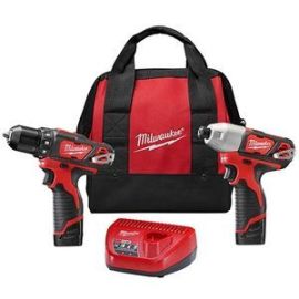 Milwaukee 2494-22 M12 12V Cordless Combo 3/8 in. Drill Driver 1/4 in. Impact Driver