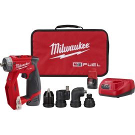 Milwaukee 2505-22 M12 FUEL Brushless Installation 4-In-1 Drill / Driver 2.0Ah Kit  