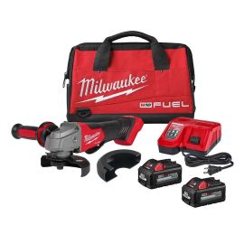 Milwaukee 2880-22 M18 4.5" - 5" Cordless No-Lock Grinder Paddle Switch Kit | Dynamite Tool