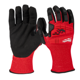 Milwaukee 48-22-8973 Impact Cut Level 3 Nitrile Dipped Gloves X-LARGE