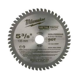 Milwaukee 48-40-4075 5-3/8" 50T Non-Ferrous Metal Blade