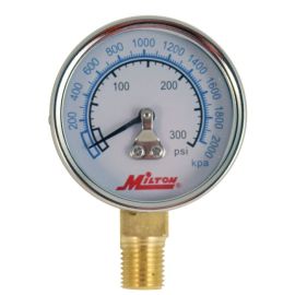 Milton® 1195 1/4" NPT High Pressure Gauge