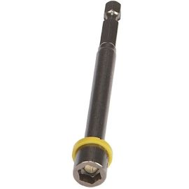 Malco MSHML516-6 5/16in. Magnetic Hex Chuck Driver, O/A Lgth. 4in, Extra Long Chuck Drivers (6 Pack)